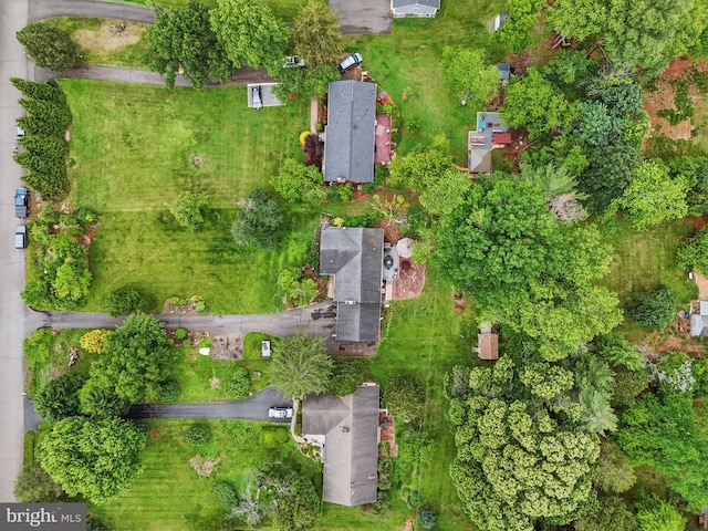  - aerial view of property and surrounding area