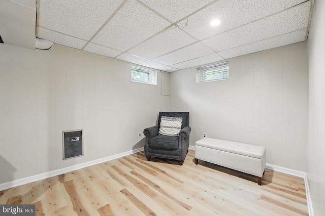  - unfurnished room with wood finished floors and baseboards