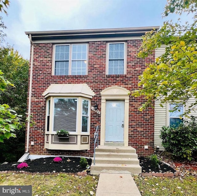 10732 Wakeman Dr, Fredericksburg, VA 22407 - view of front of house featuring brick siding