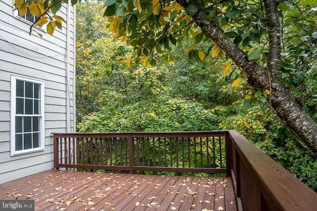 10732 Wakeman Dr, Fredericksburg, VA 22407 - view of wooden terrace