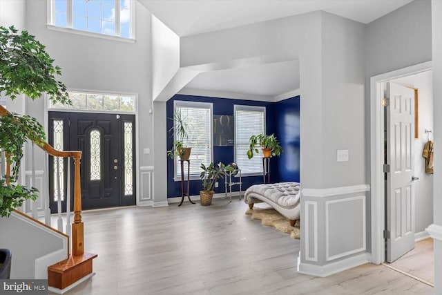 7922 Madison Plantation Way, Fredericksburg, VA 22407 - foyer featuring wood finished floors and plenty of natural light