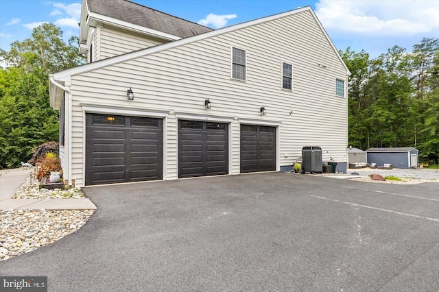 7922 Madison Plantation Way, Fredericksburg, VA 22407 - view of home's exterior featuring driveway and a shed