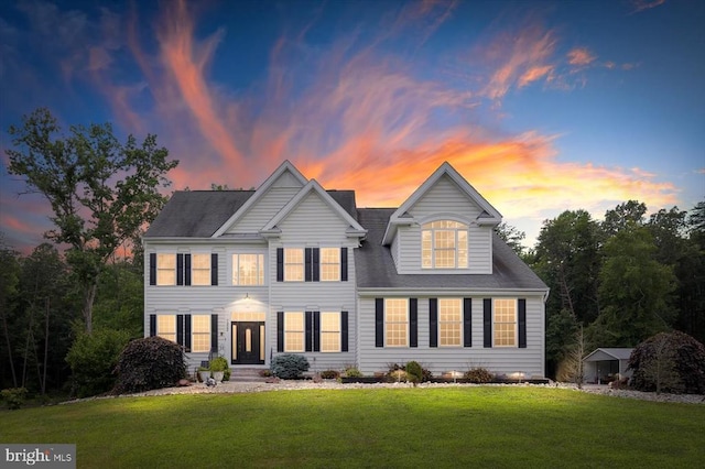 7922 Madison Plantation Way, Fredericksburg, VA 22407 - traditional-style home featuring a yard