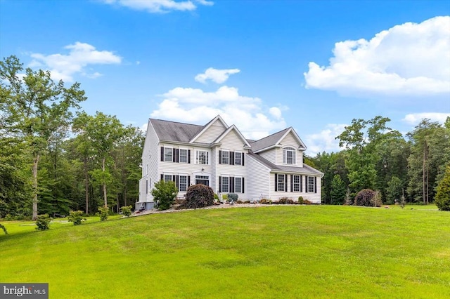 7922 Madison Plantation Way, Fredericksburg, VA 22407 - view of front of home with a front lawn