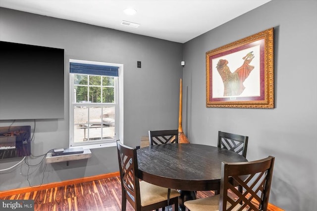 7922 Madison Plantation Way, Fredericksburg, VA 22407 - dining room with wood finished floors and baseboards