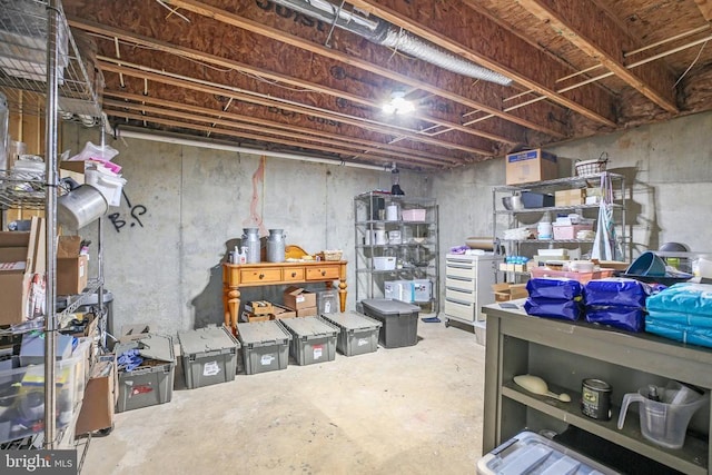 1906 Captain Dr, Fredericksburg, VA 22408 - view of unfinished basement