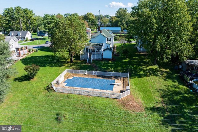 403 Long Ave, Shenandoah, VA 22849 - view from above of property