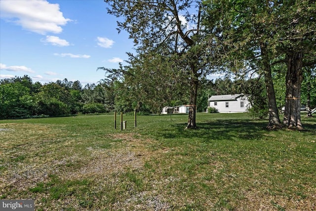 3048 Oakland Rd, Louisa, VA 23093 - view of grassy yard with a shed and an outbuilding
