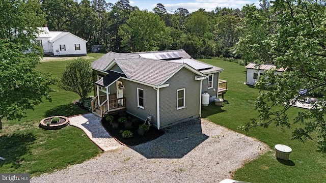 3048 Oakland Rd, Louisa, VA 23093 - view from above of property