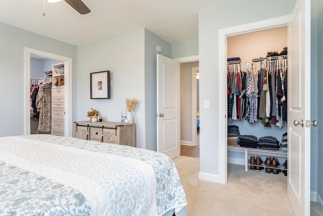4517 Wiltshire St, Rockingham, VA 22802 - bedroom with a walk in closet, a closet, carpet flooring, and baseboards