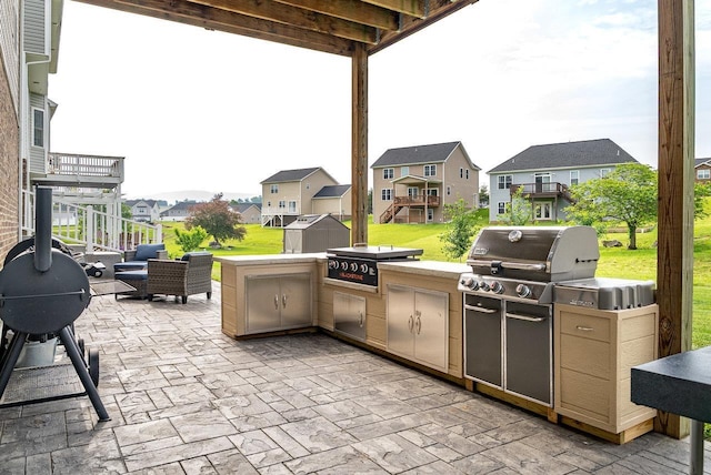 4517 Wiltshire St, Rockingham, VA 22802 - view of patio with a residential view