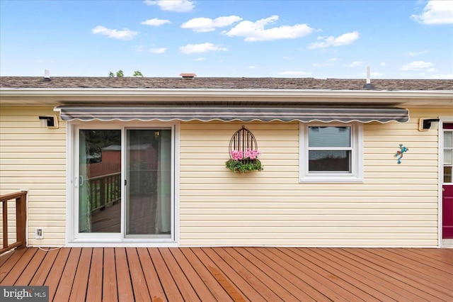 500 Maple Grove Dr, Fredericksburg, VA 22407 - view of deck