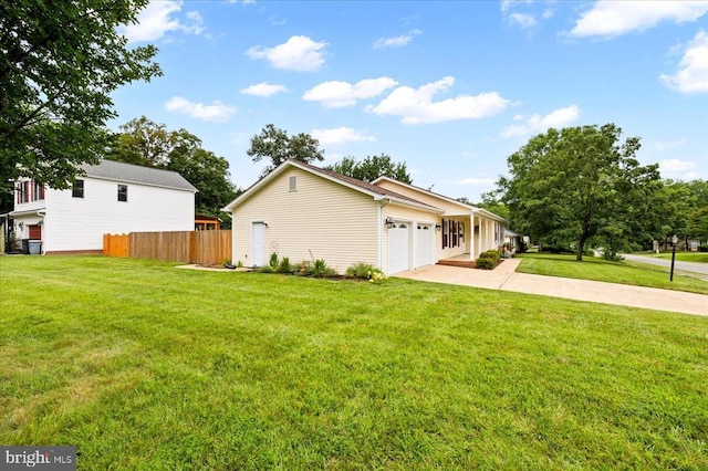 500 Maple Grove Dr, Fredericksburg, VA 22407 - view of front facade featuring driveway and a garage