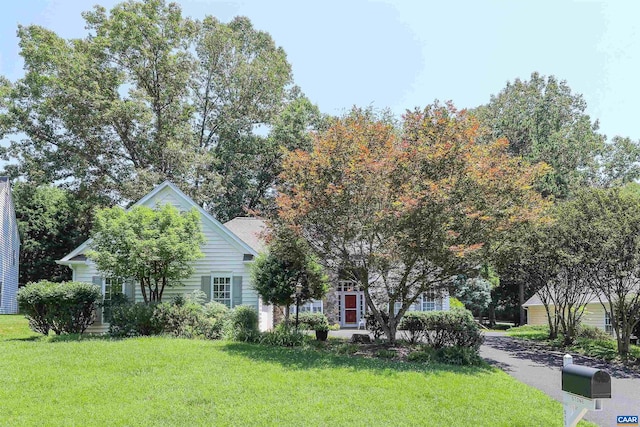 515 Broadleaf Way, Charlottesville, VA 22911 - view of property hidden behind natural elements featuring a front yard