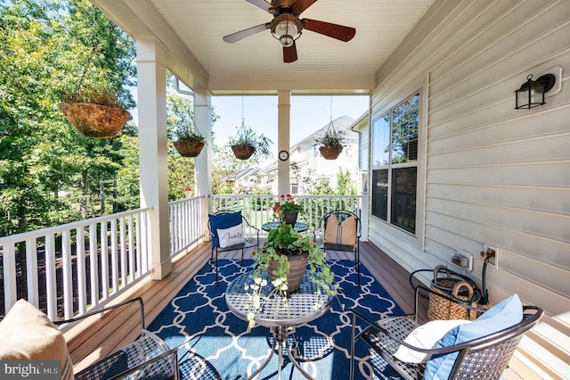 11407 Osprey Trl, Spotsylvania, VA 22551 - exterior space featuring ceiling fan