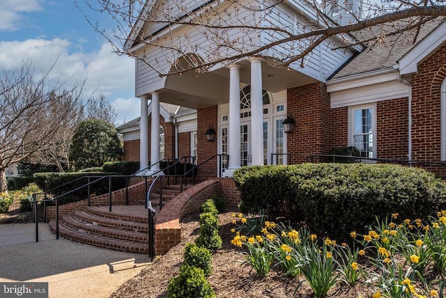 11407 Osprey Trl, Spotsylvania, VA 22551 - view of exterior entry with brick siding