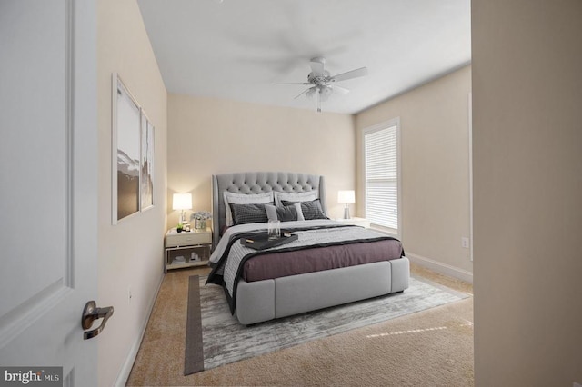 11407 Osprey Trl, Spotsylvania, VA 22551 - bedroom featuring carpet floors, baseboards, and a ceiling fan