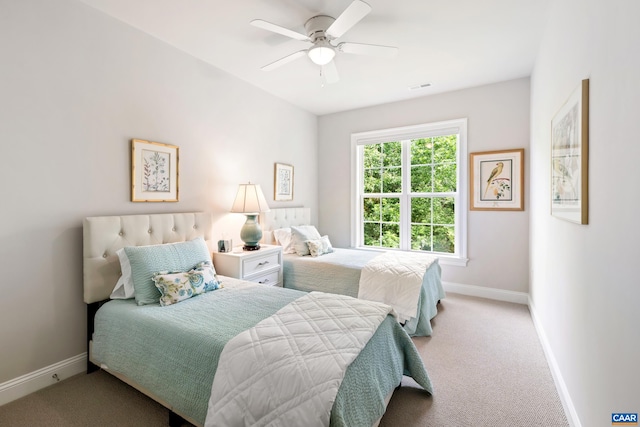 312 Avondale Ln, Crozet, VA 22932 - bedroom featuring carpet flooring and ceiling fan