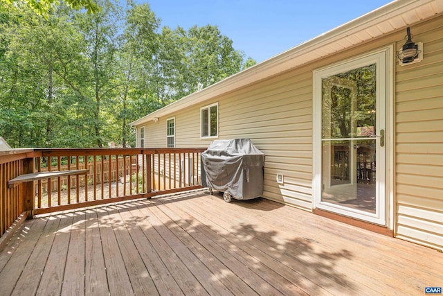 538 Jefferson Dr, Palmyra, VA 22963 - deck featuring area for grilling