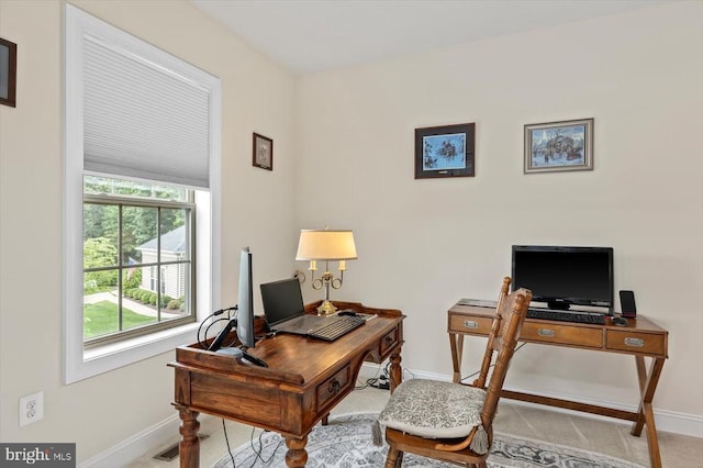 11402 Osprey Trl, Spotsylvania, VA 22551 - carpeted office featuring baseboards