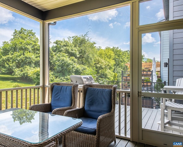 142 Junction Ln, Charlottesville, VA 22902 - sunroom with plenty of natural light and view of scattered trees
