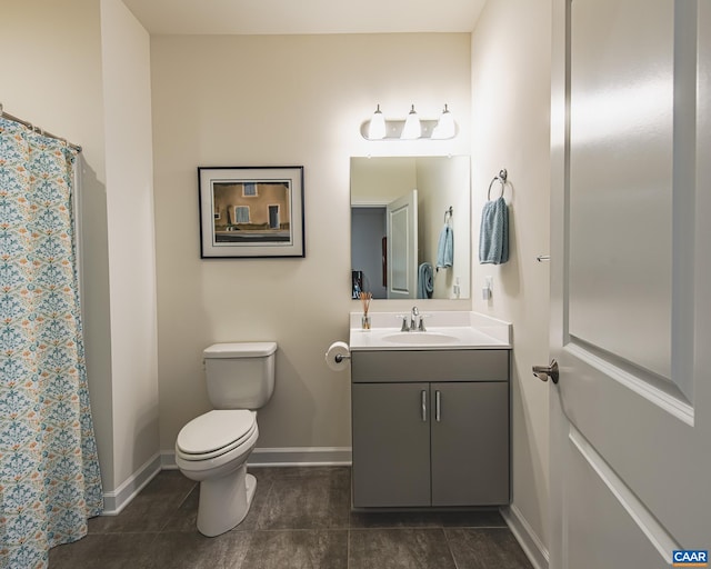 142 Junction Ln, Charlottesville, VA 22902 - full bathroom featuring vanity, tile patterned floors, and curtained shower
