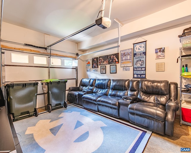 142 Junction Ln, Charlottesville, VA 22902 - cinema with a garage and carpet