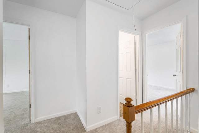 1114 Mountain View Dr, Harrisonburg, VA 22801 - corridor with attic access and carpet