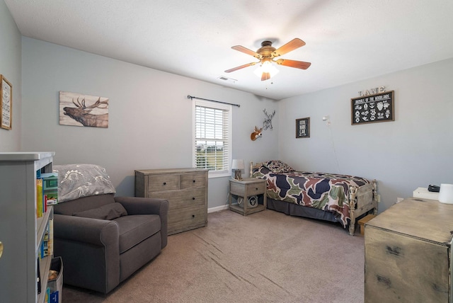 118 Wexford St, Staunton, VA 24401 - bedroom featuring light colored carpet and a ceiling fan