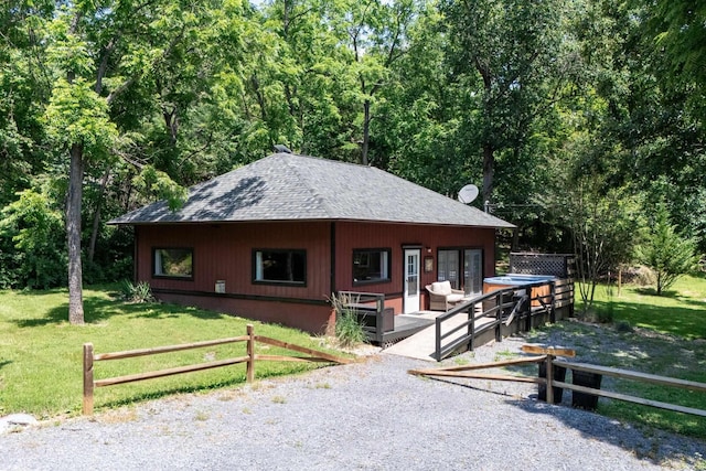 123 Fishermans Ln, Luray, VA 22835 - view of front of property with roof with shingles