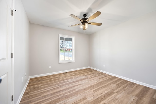 TBD Senedo Rd, Mount Jackson, VA 22842 - empty room with light wood-style flooring and ceiling fan