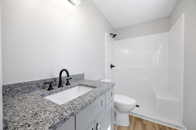 TBD Senedo Rd, Mount Jackson, VA 22842 - full bathroom with wood finished floors, vanity, and tiled shower