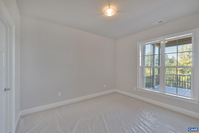 196 Thicket Run Pl, Charlottesville, VA 22911 - empty room featuring visible vents and baseboards