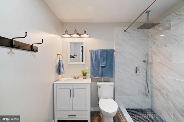 12800 Pickett Ct, Spotsylvania, VA 22551 - full bath with vanity and a tile shower