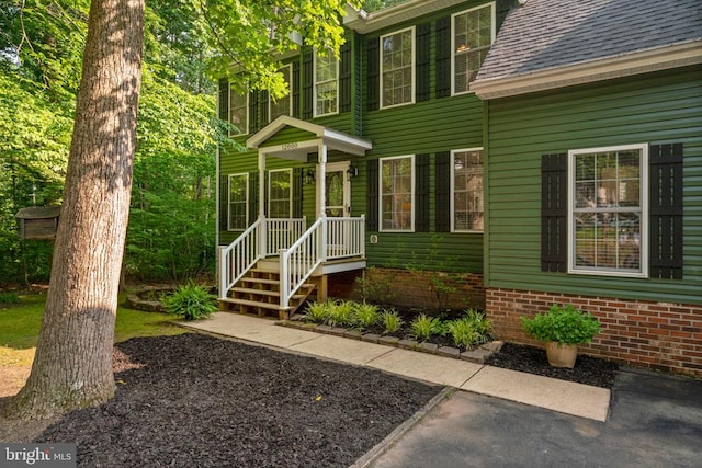 12800 Pickett Ct, Spotsylvania, VA 22551 - view of front of home with a shingled roof