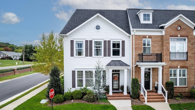 3436 Charleston Blvd, Rockingham, VA 22801 - view of front of property with roof with shingles and brick siding