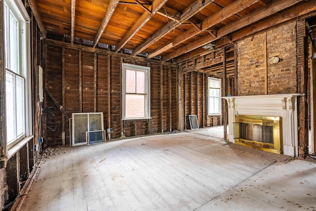 822 Beverley St W, Staunton, VA 24401 - misc room with a glass covered fireplace