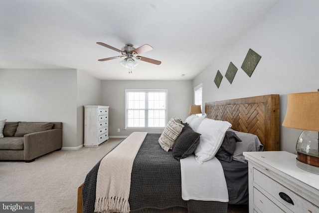 5915 Copper Mountain Dr W, Spotsylvania, VA 22553 - bedroom featuring light carpet and ceiling fan