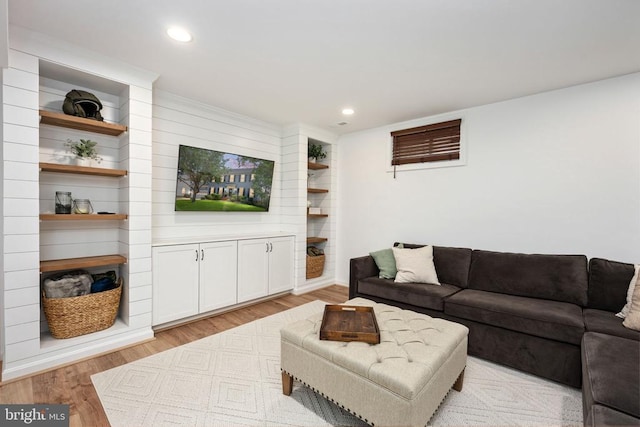5915 Copper Mountain Dr W, Spotsylvania, VA 22553 - living area with light wood-style floors and recessed lighting