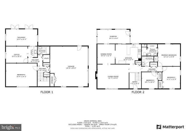 18691 Springs Rd, Jeffersonton, VA 22724 - view of property floor plan