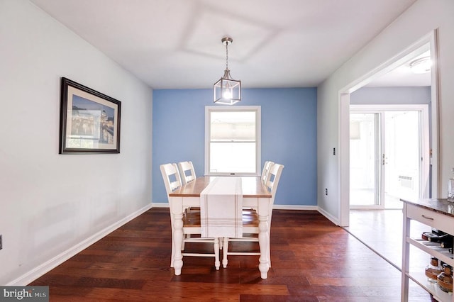 18691 Springs Rd, Jeffersonton, VA 22724 - dining room with wood finished floors