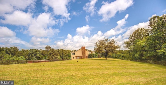 18691 Springs Rd, Jeffersonton, VA 22724 - view of yard featuring a view of rural / pastoral area