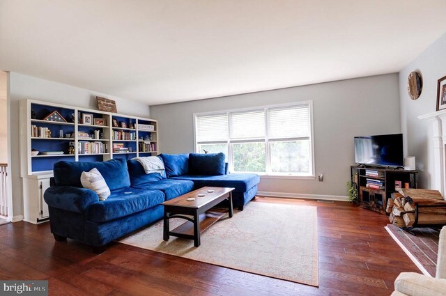 18691 Springs Rd, Jeffersonton, VA 22724 - living room with wood finished floors