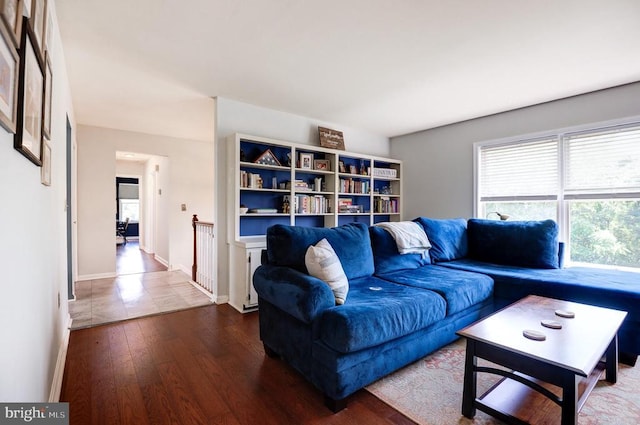 18691 Springs Rd, Jeffersonton, VA 22724 - living area with wood-type flooring