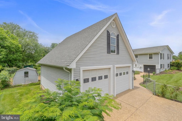 101 Deerwood Rd, Charlottesville, VA 22911 - garage featuring a detached garage