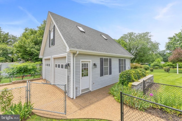 101 Deerwood Rd, Charlottesville, VA 22911 - garage featuring a gate