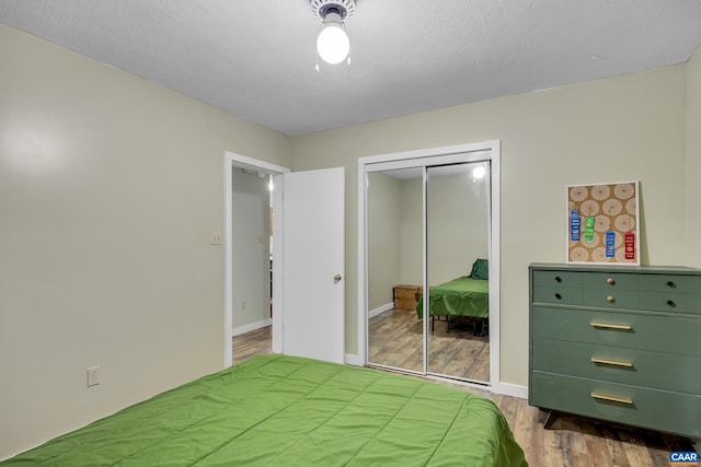 1409 Mica Rd, Mineral, VA 23117 - bedroom featuring wood finished floors and a closet