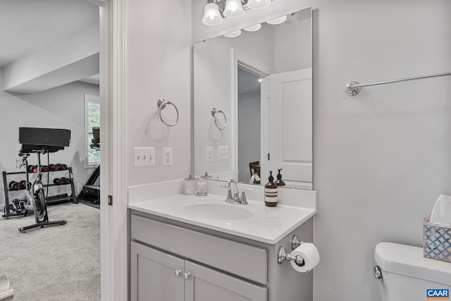 3190 Horizon Rd, Charlottesville, VA 22902 - bathroom featuring toilet and vanity