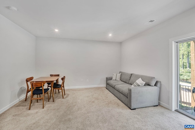 3190 Horizon Rd, Charlottesville, VA 22902 - living room with carpet, baseboards, and recessed lighting