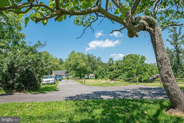  - view of asphalt driveway